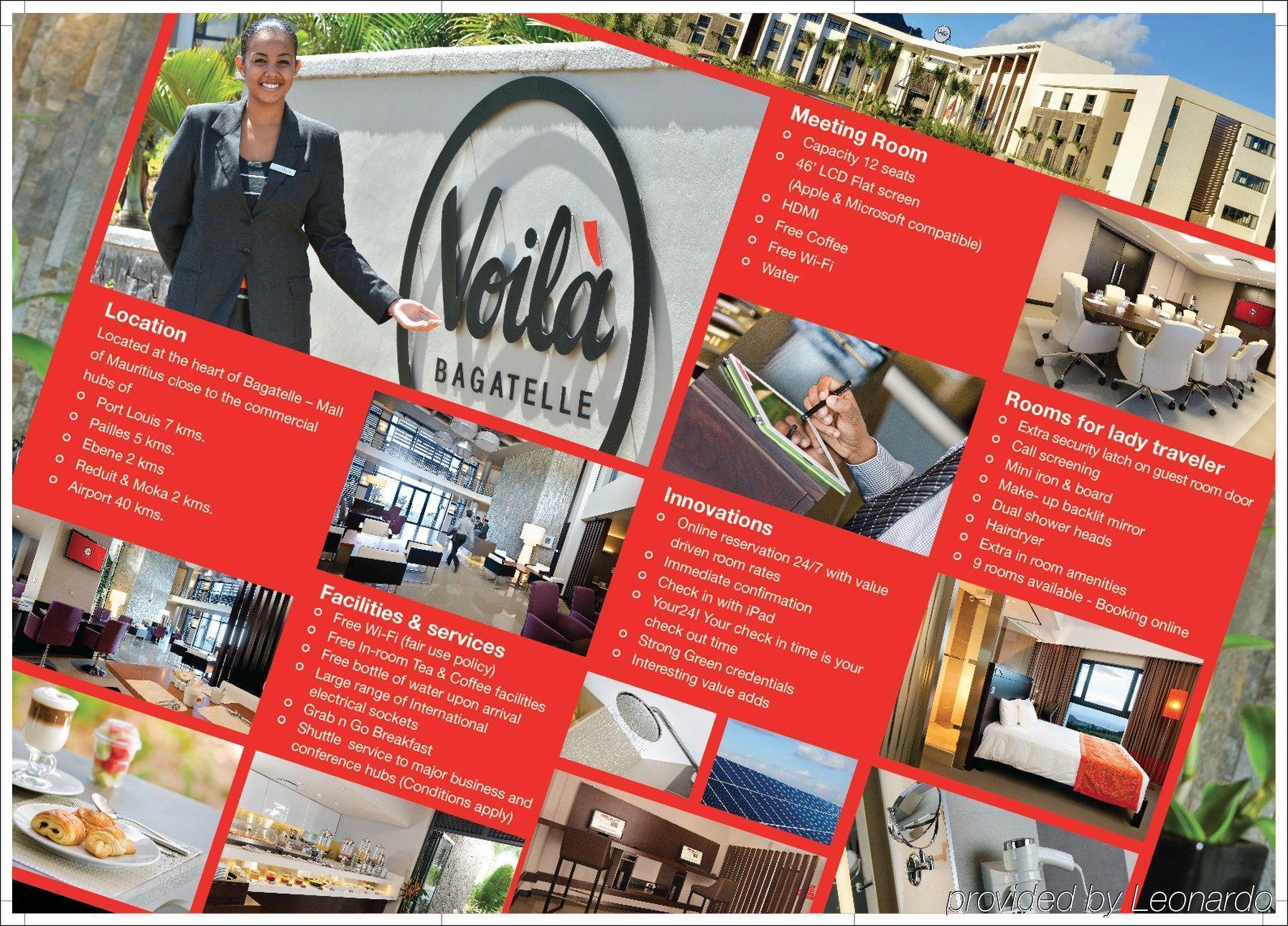 Hotel Voila Bagatelle à Moka Extérieur photo